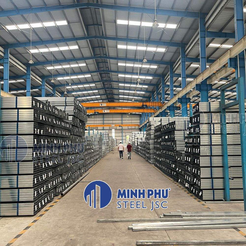 nhà máy thép Minh Phú Hải Dương với quy mô lớn