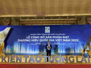ống thép minh phú vinh dự nhận giải thưởng thương hiệu quốc gia 2022